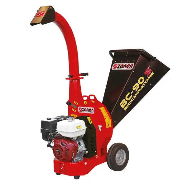 Broyeur de branches Zanon BC 90-S 1002900 - Moteur Honda 13 CV et diamètre de coupe de 9 cm