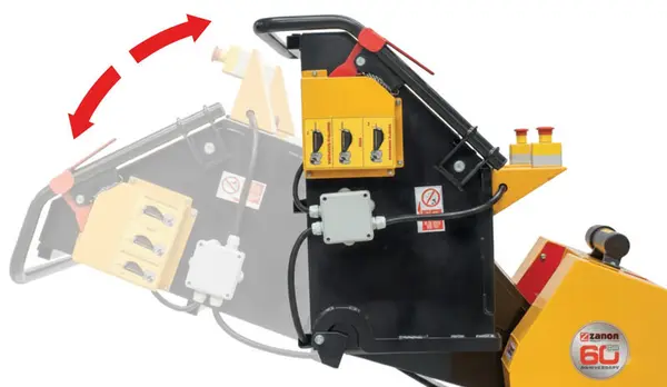 Zanon BIO 130-C 1003993 - Broyeur à roues avec moteur Honda et diamètre de coupe de 13 cm