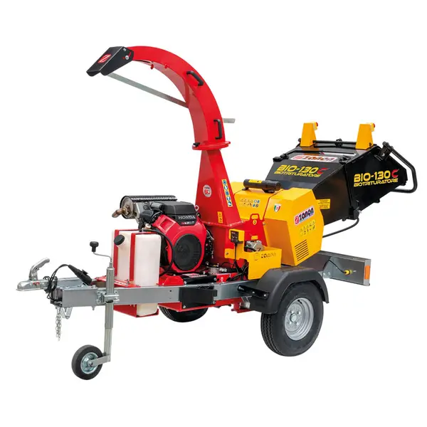 Zanon BIO 130-C 1003993 - Broyeur à roues avec moteur Honda et diamètre de coupe de 13 cm