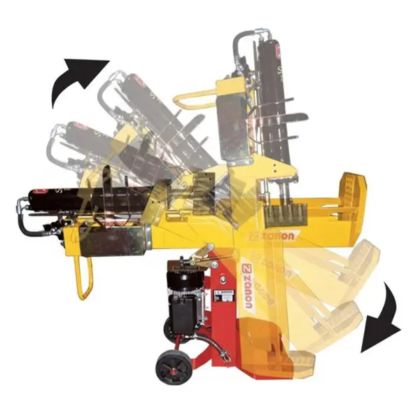 Zanon SLE-9 1002251 - Fendeuse de bûches électrique inclinable multifonctionnelle de 9 tonnes