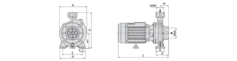 Cfm stimule les mesures des pompes électriques centrifuges