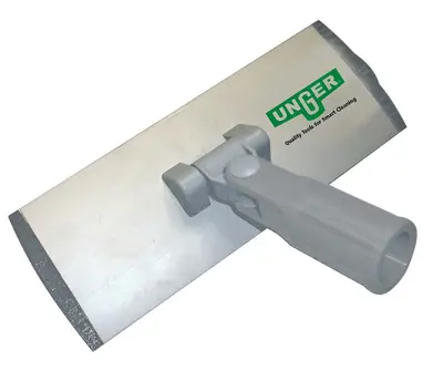 Support de chiffon pour le nettoyage du verre avec tige télescopique extensible supporto con velcro per panno microfibra ulizia vetri e vetrine